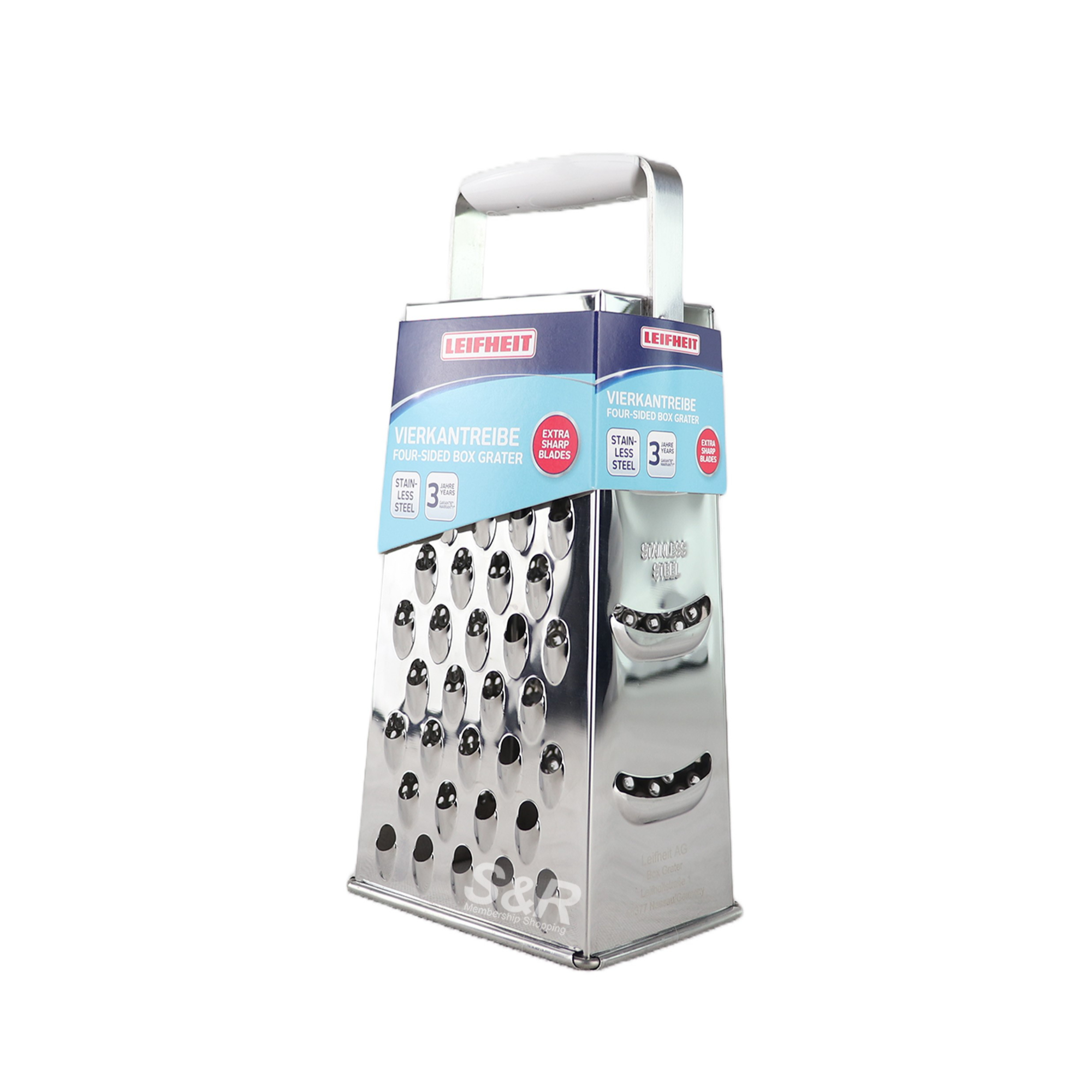 Leifheit Four-Sided Box Grater 1pc Leifheit Four-Sided Box Grater 1pc